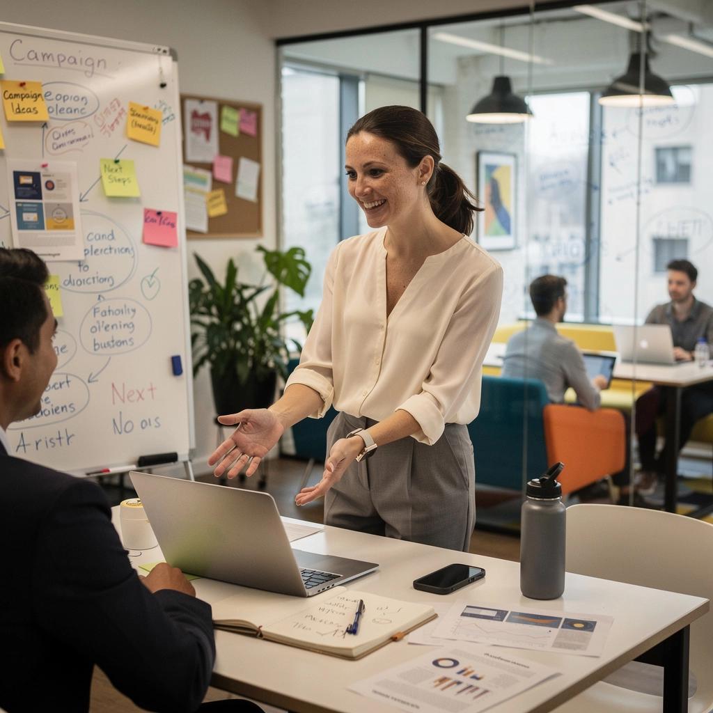 Ein Werbespot, der auf einem Smartphone abgespielt wird